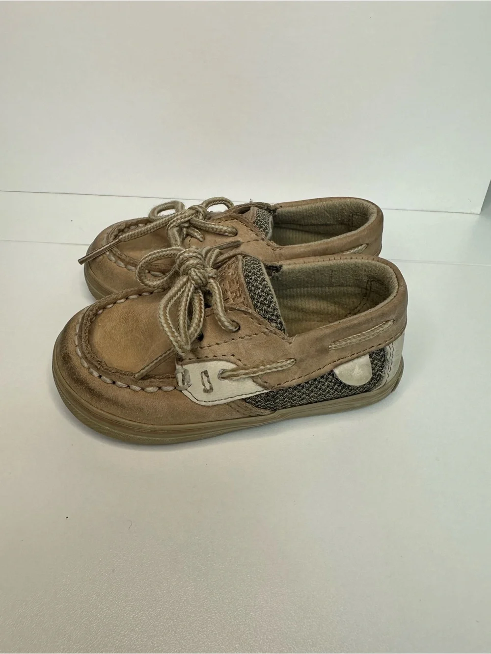 Sperry Top Sider Bluefish Prewalk Boat Shoes Infants Size 3m